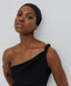 MIDI ONE-SHOULDER DRESS