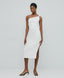 MIDI ONE-SHOULDER DRESS