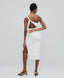 MIDI ONE-SHOULDER DRESS