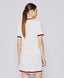 MINI DRESS WITH RIBBED DETAILS