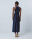 SATIN SLEEVELESS DRESS