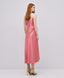 SATIN SLEEVELESS DRESS