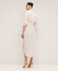 SHIRT DRESS WITH FRINGES