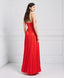 MAXI DRESS WITH A V NECKLINE