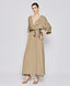 LONG WRAP DRESS