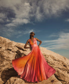 GRADIENT MAXI DRESS