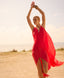 FLOWY DRESS WITH A JEWEL DETAIL