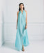 FLOWY DRESS WITH A JEWEL DETAIL