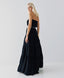 STRAPLESS DRESS WITH RUFFLES AND GATHERINGS