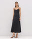 SATIN STRAPPY DRESS