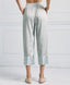 CROPPED STRIPED PANTS