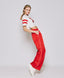 PANTS WITH CONTRASTING DETAILS