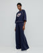 PANTS WITH AN ELASTIC WAIST AND PIPING DETAILS