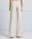 FLARE PANTS WITH EMBROIDERIES