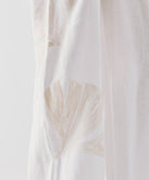 PANTS WITH AN ELASTIC WAISTBAND AND EMBROIDERY