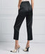 HIGH-WAIST SATIN PANTS WITH DARTS