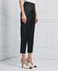 HIGH-WAIST SATIN PANTS WITH DARTS