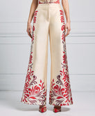 FLARE PRINTED PANTS