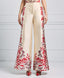 FLARE PRINTED PANTS