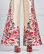 FLARE PRINTED PANTS