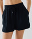 SATIN SHORTS WITH ELASTIC WAIST