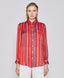 SATIN STRIPED SHIRT