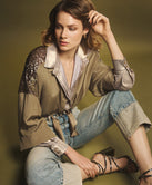 SHIRT WITH WIDE SLEEVES AND SEQUINS