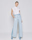SLEEVELESS SHIRT WITH RHINESTONES