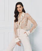 SHIRT WITH EMBROIDERIES