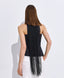 SLEEVELESS SHIRT WITH FRINGES
