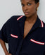 SHIRT WITH RIBBED DETAILS