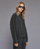 BOMBER JACKET WITH RHINESTONES