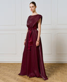 MAXI DRESS WITH MESH