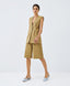 ACCESS FASHION LONG VEST WITH BELT