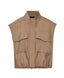 ACCESS FASHION VEST WITH POCKETS