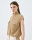 ACCESS FASHION CROCHET VEST WITH POCKETS