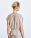 ACCESS FASHION METALLIC WRAP BLOUSE