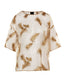 ACCESS FASHION SHEER EMBROIDERED BLOUSE