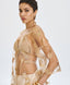 ACCESS FASHION SHEER EMBROIDERED BLOUSE