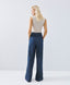 ACCESS FASHION RIBBED TOP WITH MONOGRAM