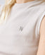 ACCESS FASHION RIBBED TOP WITH MONOGRAM