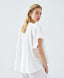 ACCESS FASHION BLOUSE WITH A CRINKLED TEXTURE