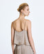 ACCESS FASHION SHINY STRAP TOP