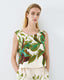 ACCESS FASHION CROPPED PRINTED TOP