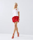 ACCESS FASHION T-SHIRT WITH EMBROIDERY