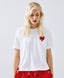 ACCESS FASHION T-SHIRT WITH EMBROIDERY