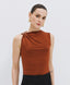 ACCESS FASHION TOP WITH METALLIC DETAIL