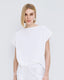 ACCESS FASHION ASYMMETRIC BLOUSE WITH ADJUSTABLE DRAWSTRING