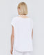 ACCESS FASHION ASYMMETRIC BLOUSE WITH ADJUSTABLE DRAWSTRING