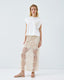 ACCESS FASHION BLOUSE WITH KNITTED DETAIL